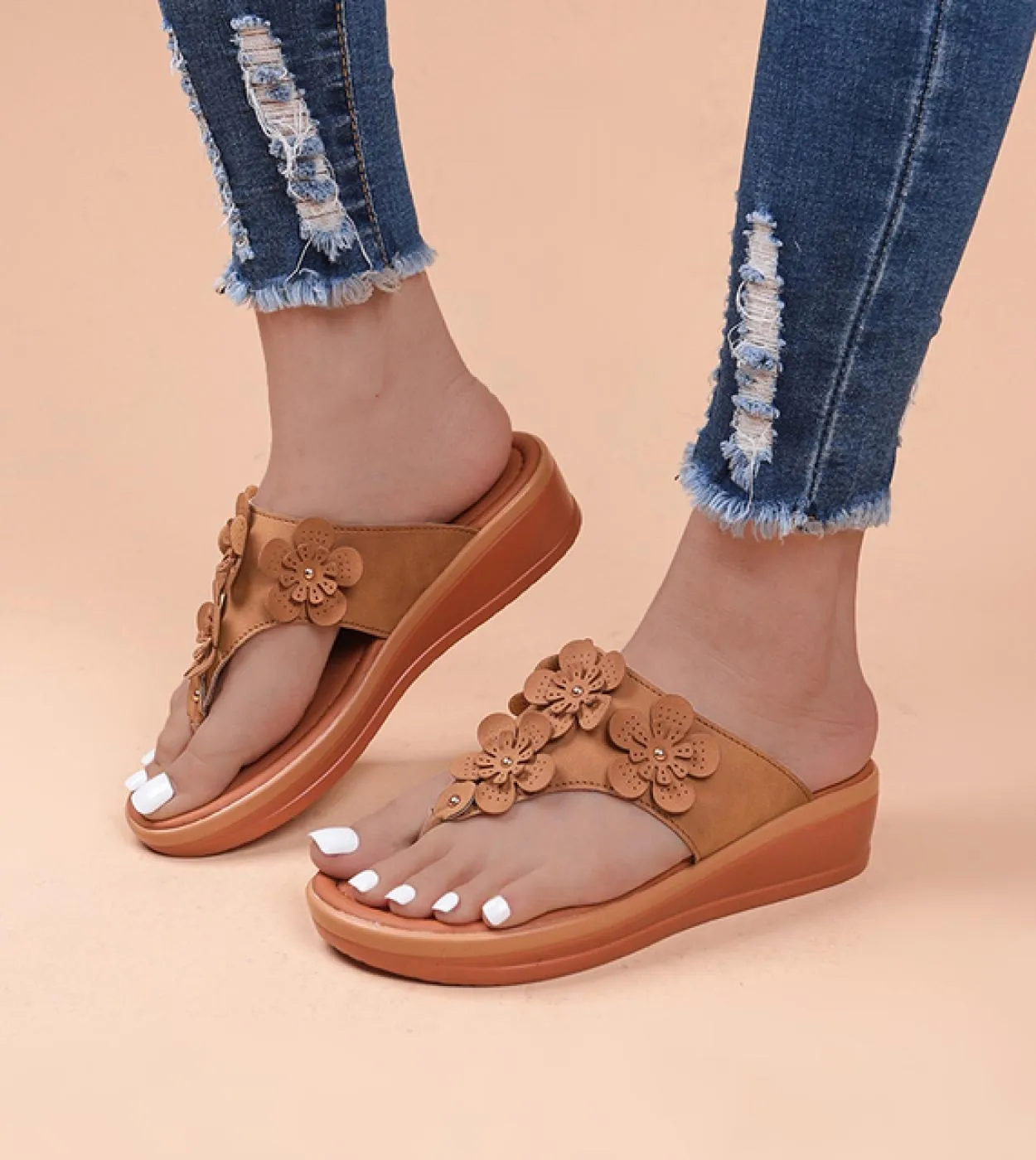 2023 estate nuove donne di moda appartamenti pantofole piattaforma clip toe sandalo tendenza infradito scarpe da spiaggia casual