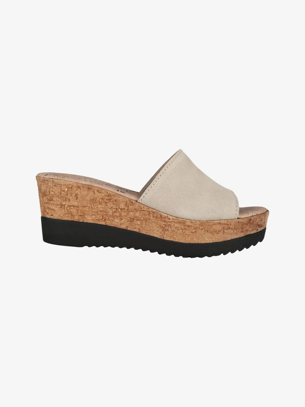 Andrea Pierago Chaussons compensés femme en cuir