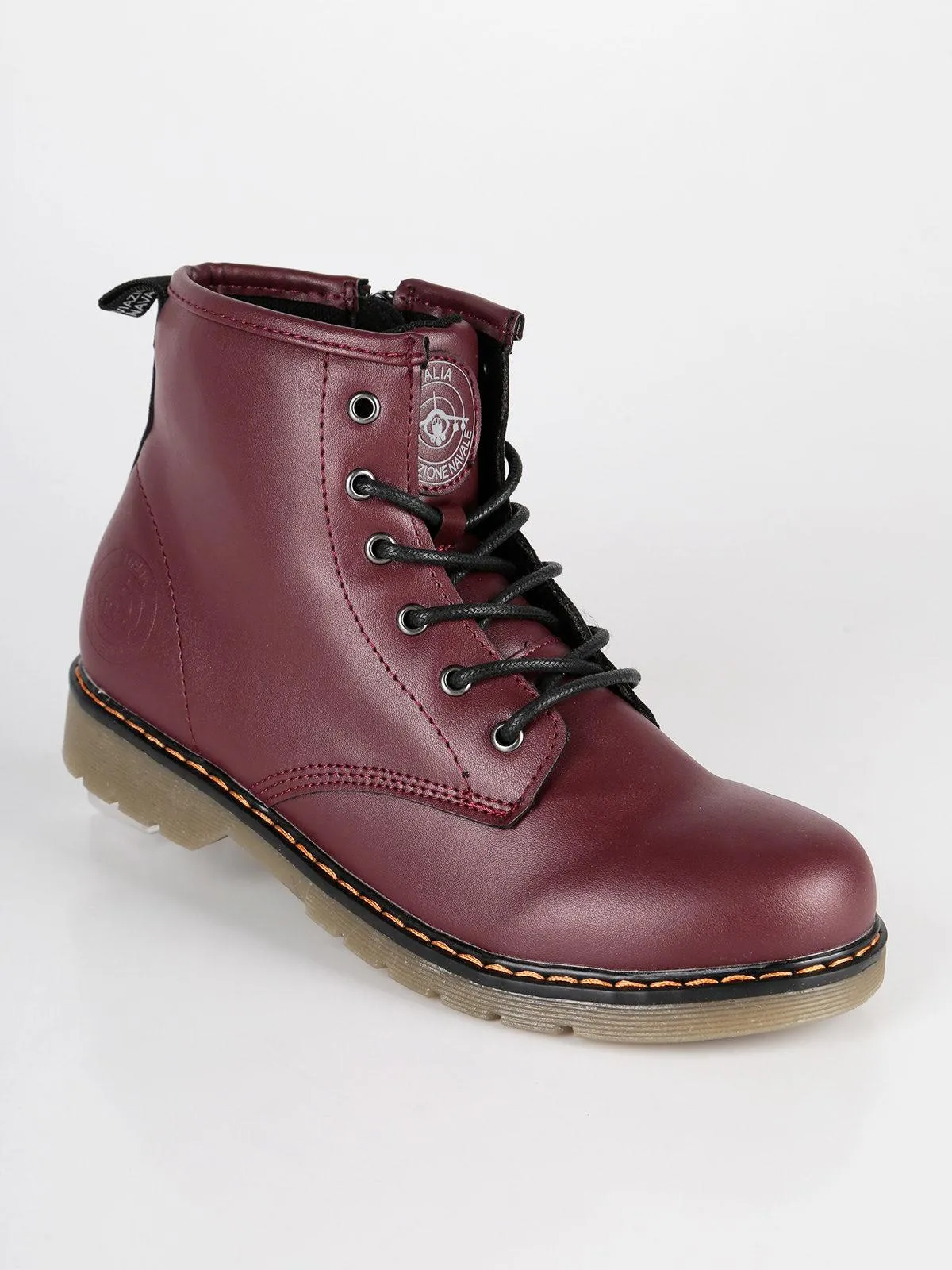 Aviazione Navale Bottines à lacets en simili cuir