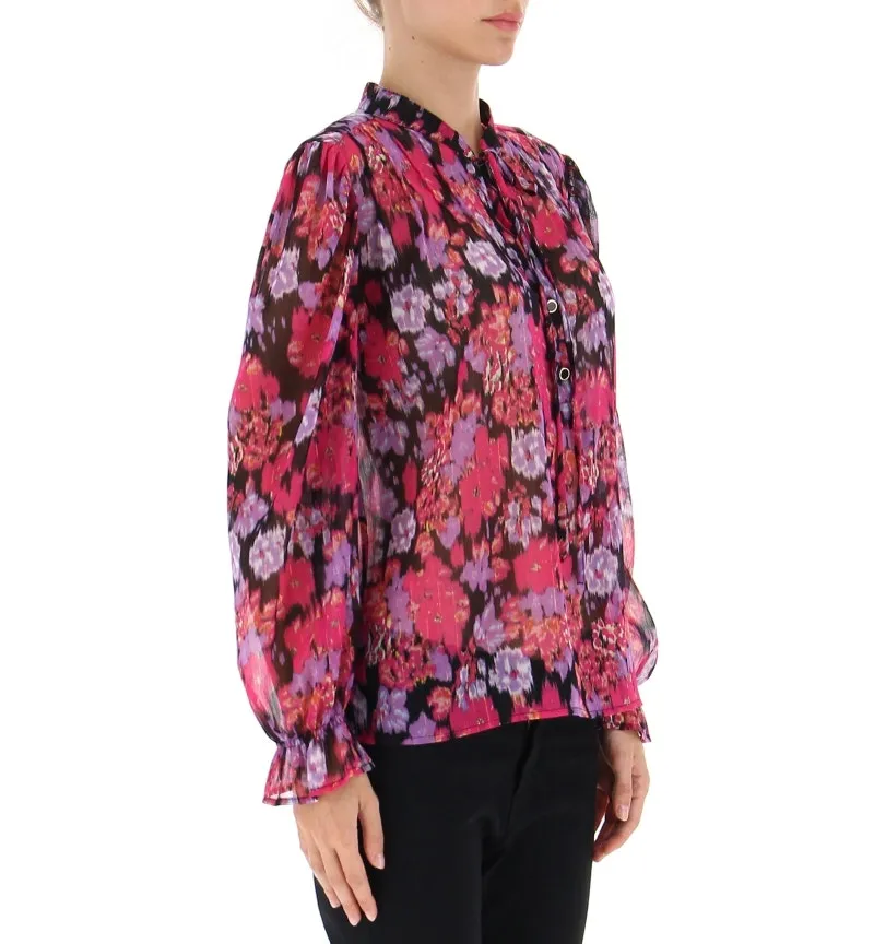 Blusa con laccio