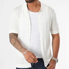 Camicia a maniche corte Bianco