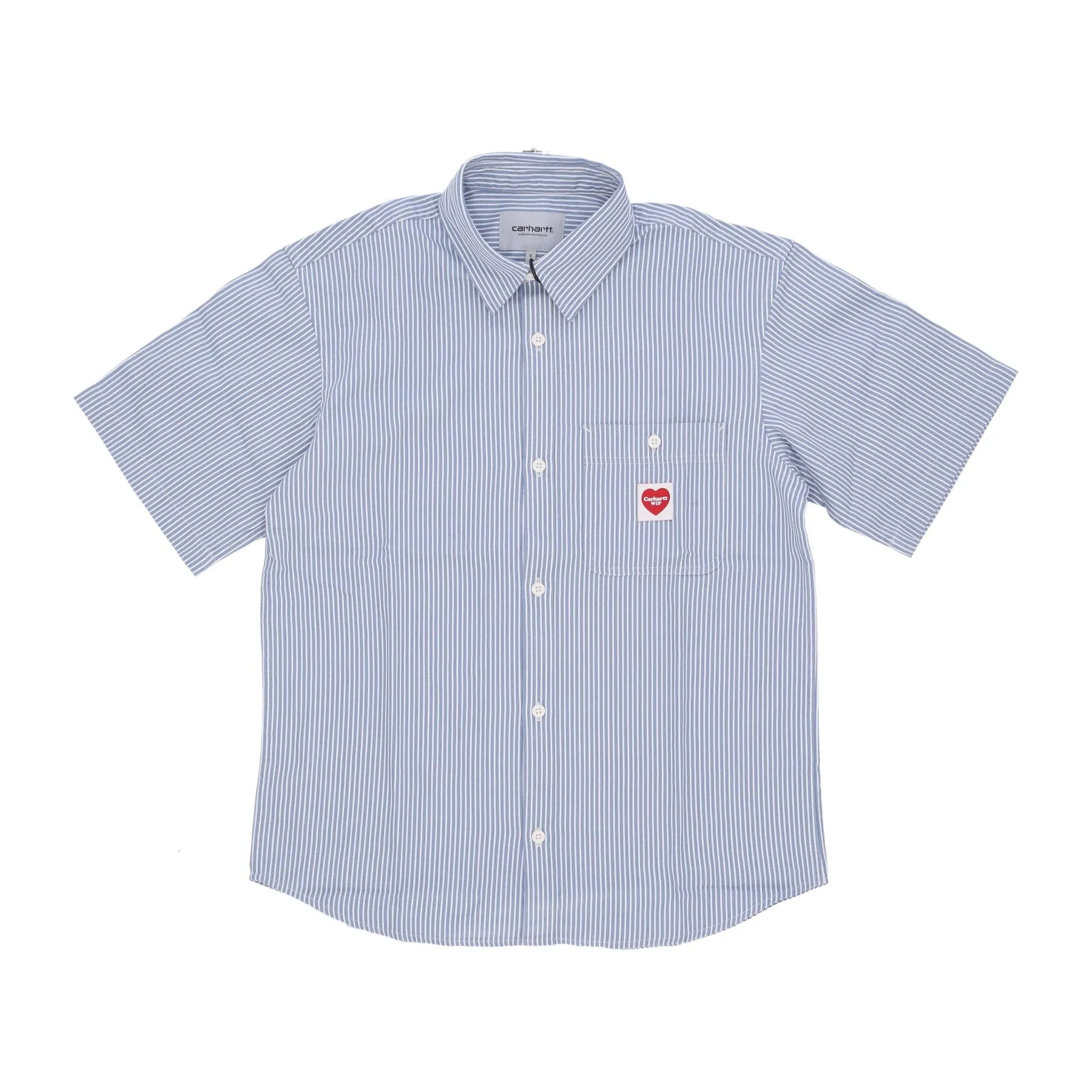 Camicia Manica Corta Uomo Terrell Shirt Terrel Stripe/bleach/wax