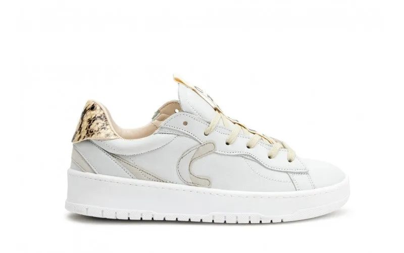 Cromier Leather Sneaker / White