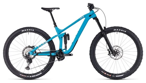 Cube Stereo One77 Race MTB a sospensione completa Shimano XT 12S 29'' Bondi Blue 2023
