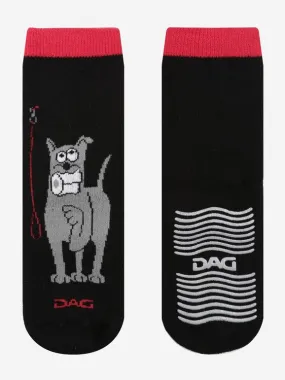 Dag Chaussettes bébé antidérapantes en coton chaud avec design