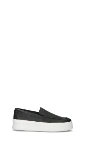 FRAU Slip On donna nera in pelle