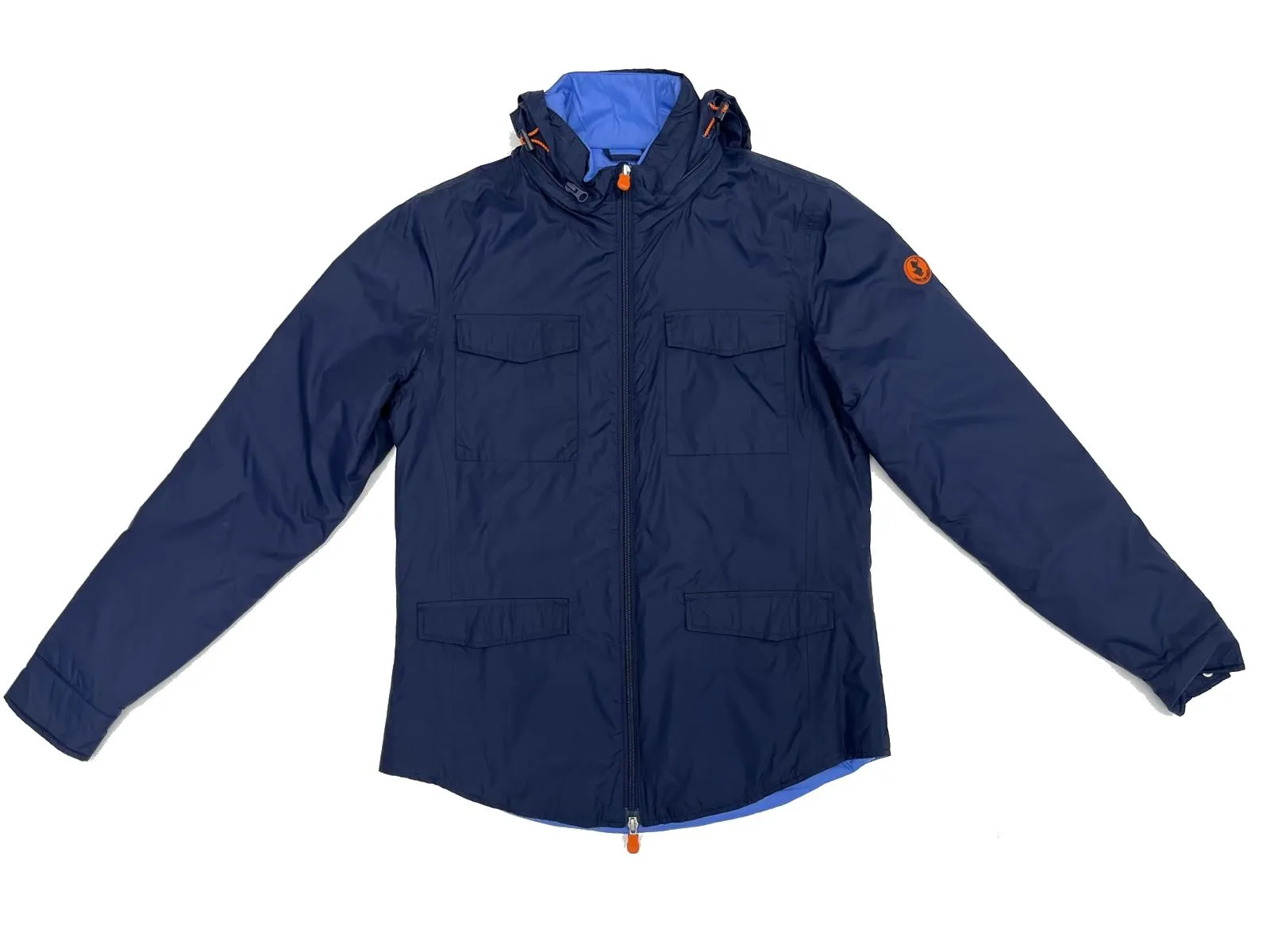 GIUBBOTTO BLU IN NYLON