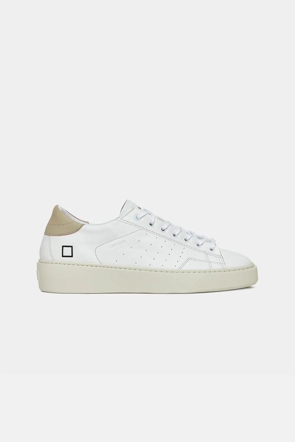 Levante Calf Sneaker White/Grey