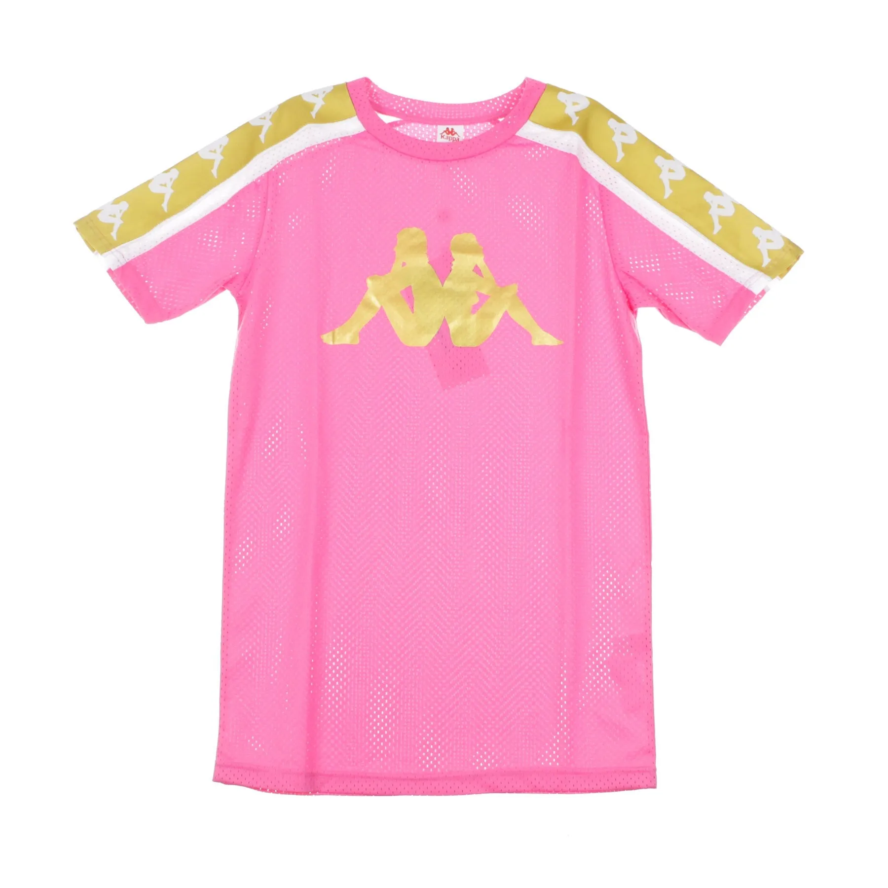Maglietta Donna Banda 10 Balby Fuchsia/white/yellow