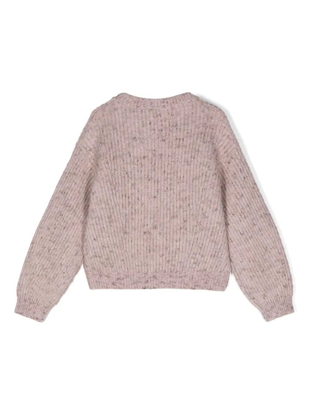 Maglione con effetto mélange