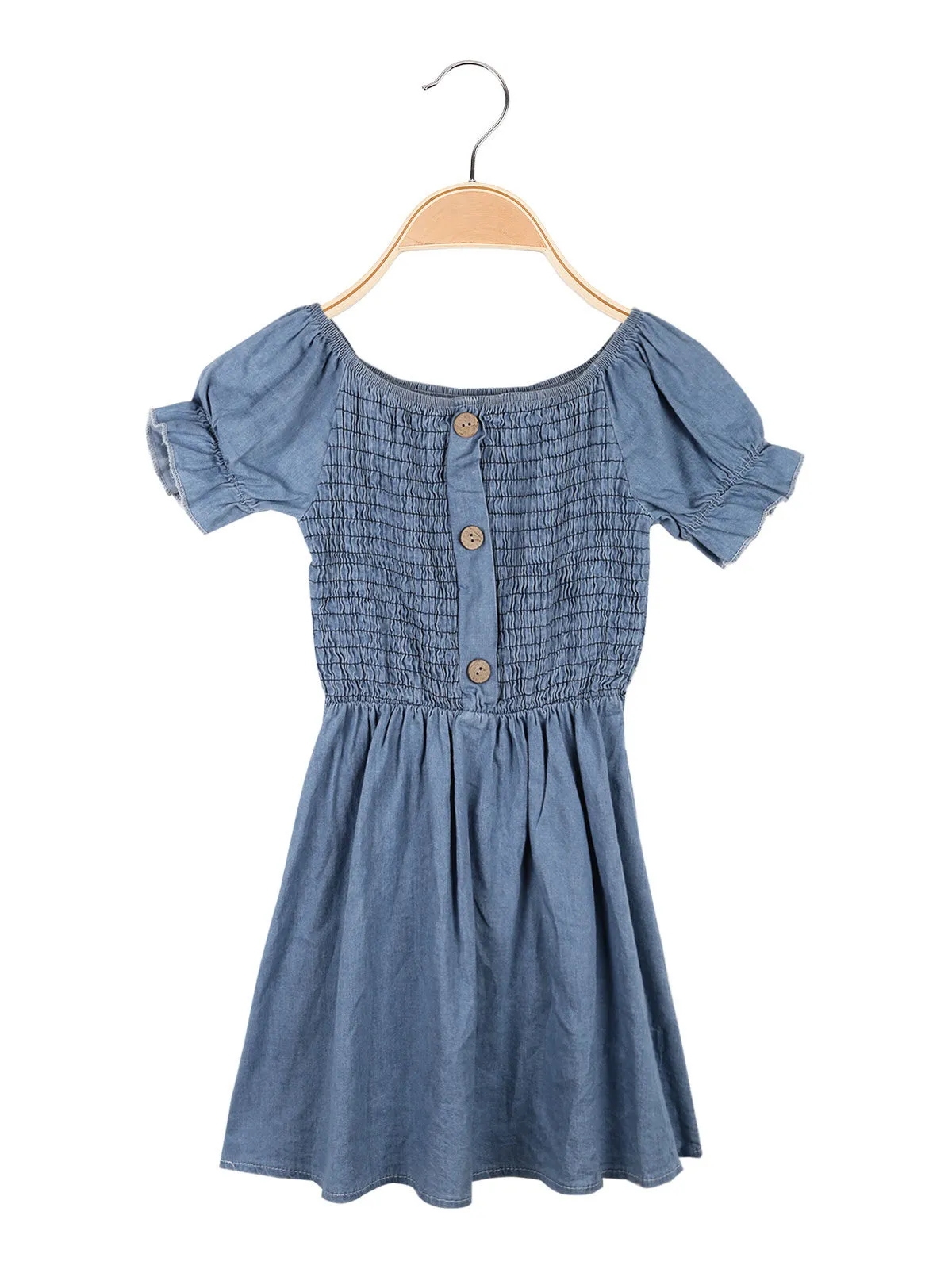 Mec Girl Robe effet jean fille