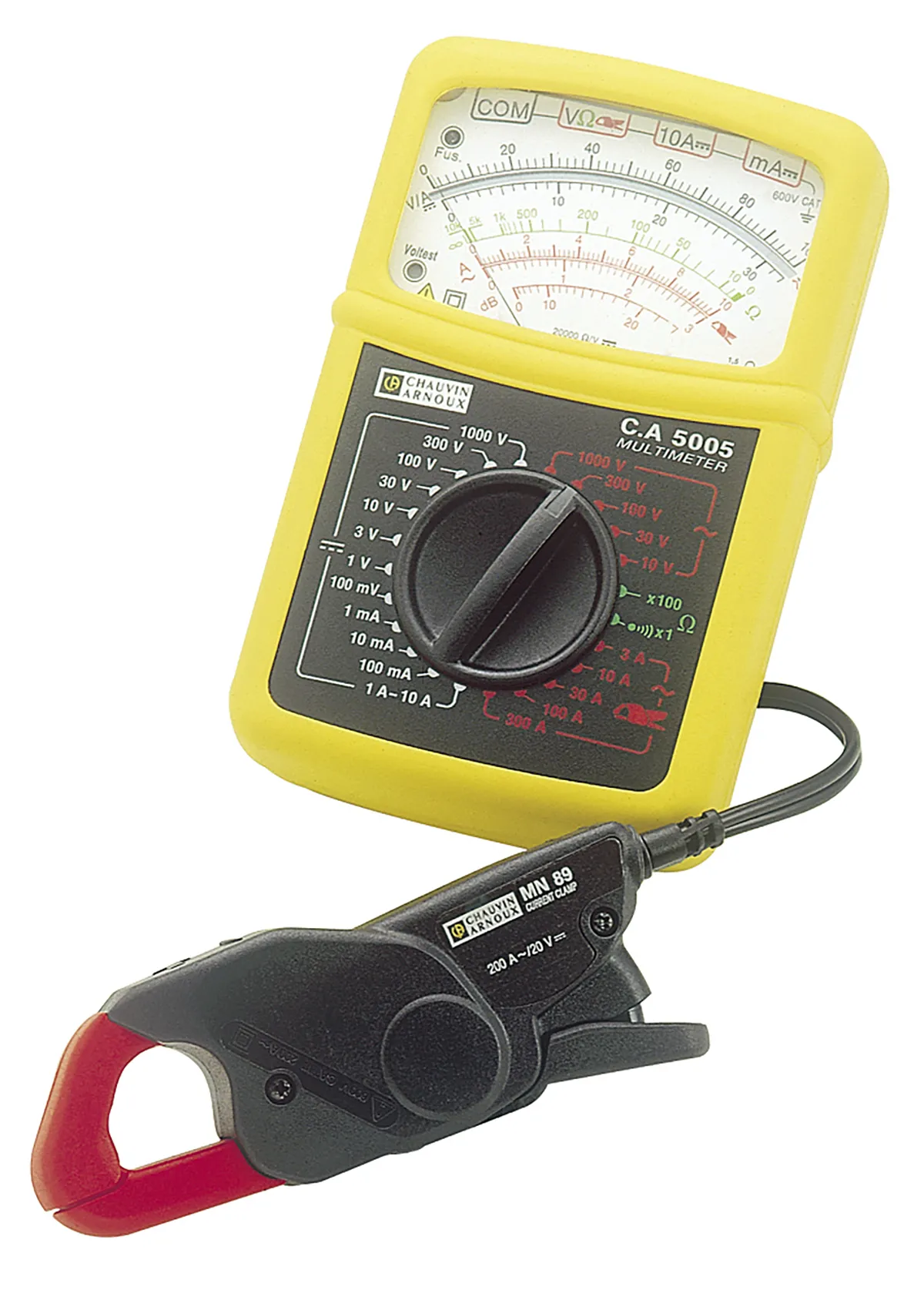 Multimetro Portatile Chauvin Arnoux CA 5005, 600V ca, CAT III
