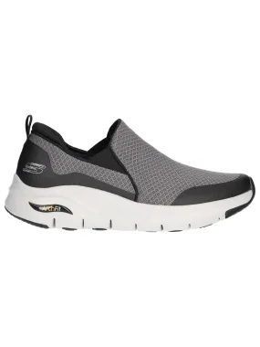 Slip on Skechers ArchFit da uomo grigio