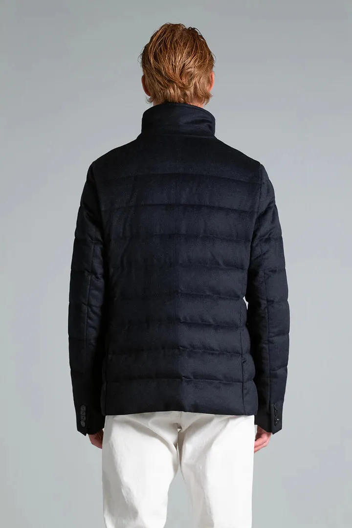 UW4-MASTER T PRATO 801 Blazer Trapuntato Blu  